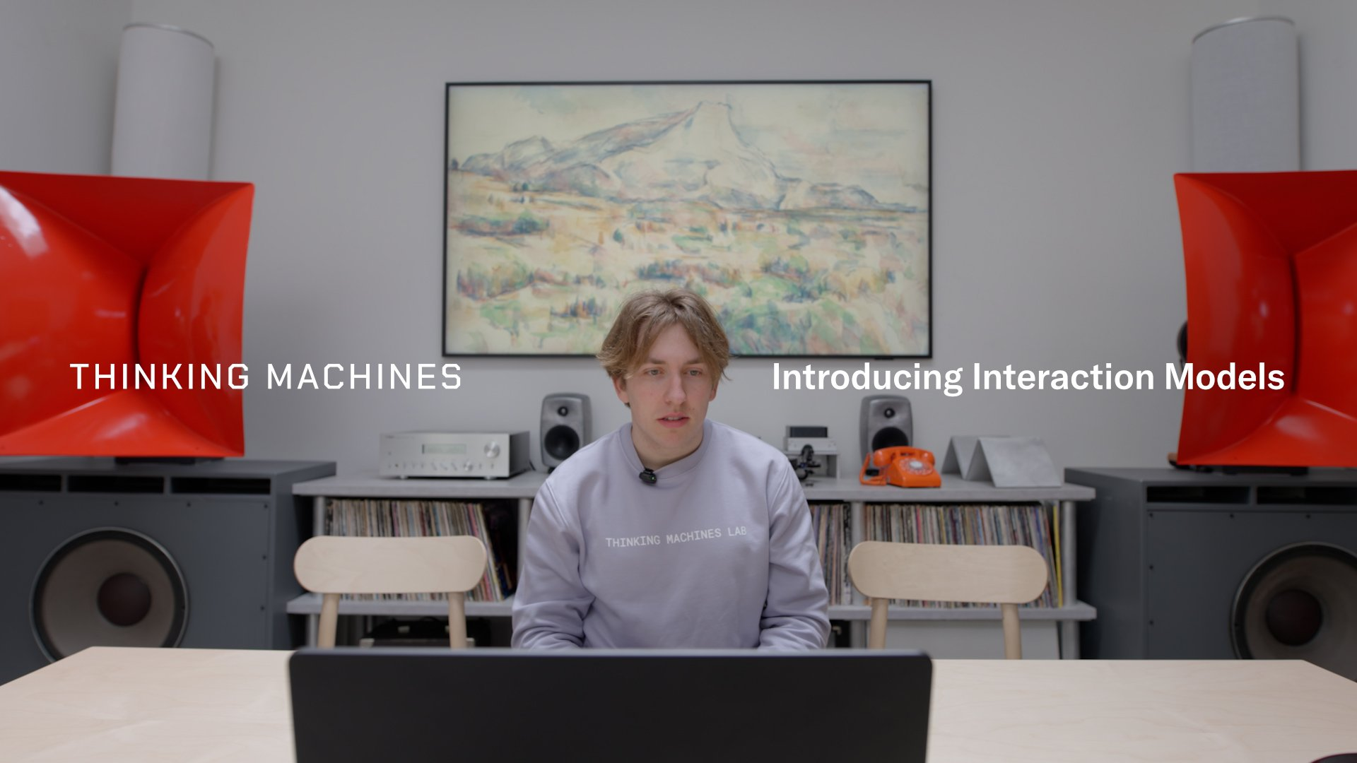 Thinking Machines Lab introducing interaction models in a full-duplex voice demonstration